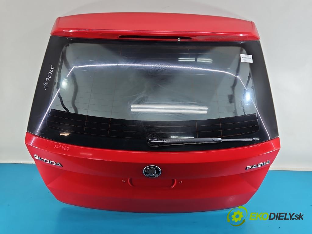 Skoda Fabia III 2014- 2021 1.0 TSI 95 HP manual 70 kW 999 cm3 5- zadna kufor  (Kapota zadná (kufor))