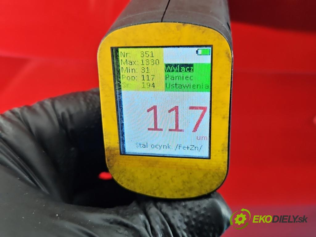 Skoda Fabia III 2014- 2021 1.0 TSI 95 HP manual 70 kW 999 cm3 5- zadna kufor  (Kapota zadná (kufor))