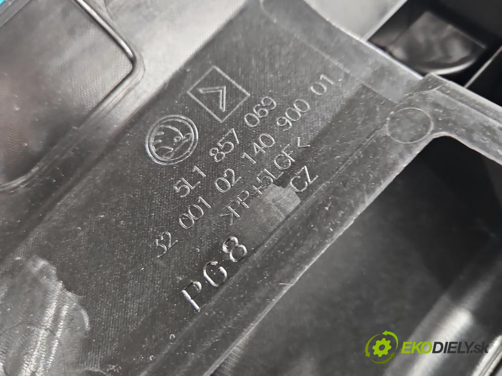 Skoda Yeti 2009-2017 2.0 tdi 110 HP manual 81 kW 1968 cm3 5- kokpit,pristrojová doska rozdeľovacia