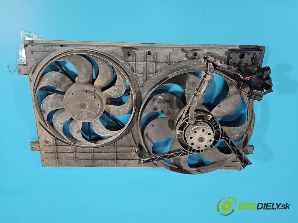 Seat Leon I 1999-2005 1.6 16V 105 hp manual 77 kW 1598 cm3 5- ventilátor chladič 1J0121207T
