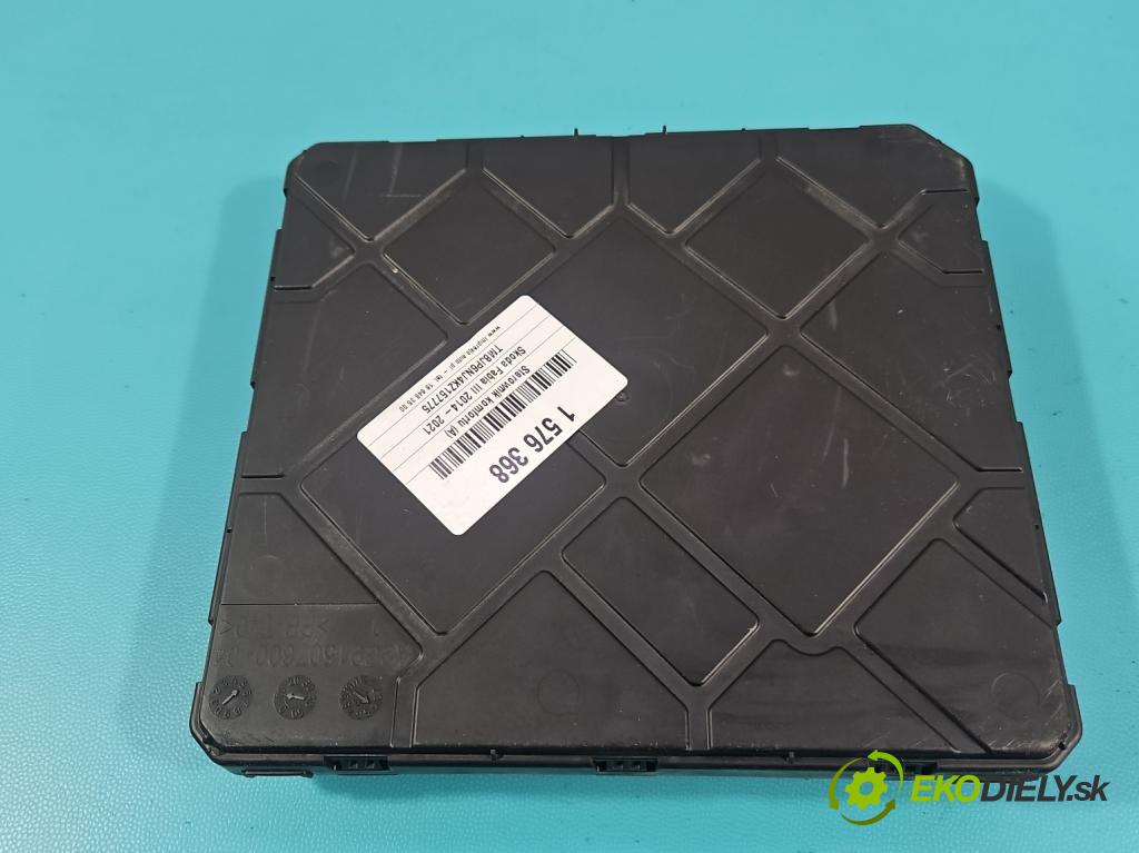 Skoda Fabia III 2014- 2021 1.0 TSI 95 HP manual 70 kW 999 cm3 5- riadiaca jednotka komfortu 2Q0937089A