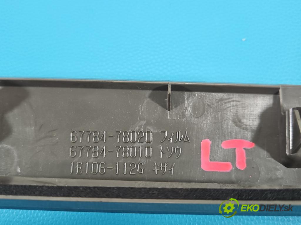 Lexus NX I 2014-2021 2.5 16V 155 hp automatic 114 kW 2494 cm3 5- lišta ozdobná interiéry: 55475-78010