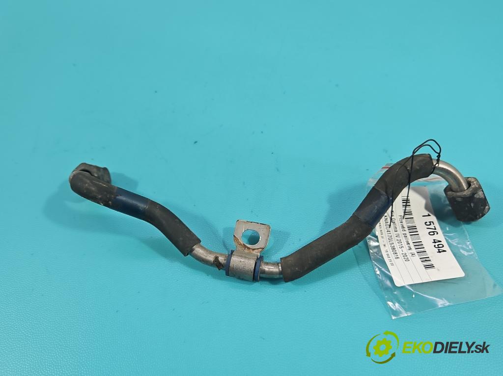 Kia Optima IV 2015-2020 1.6 T-GDI: 180 HP automatic 132.4 kW 1591 cm3 4- rúrka palivovy 