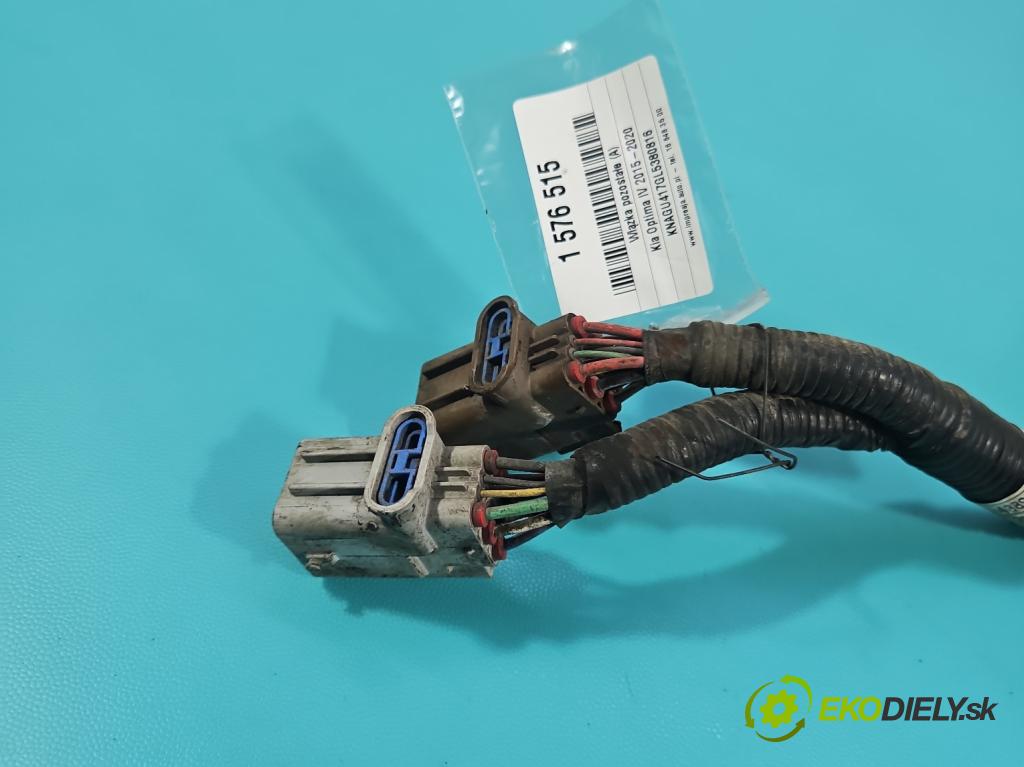 Kia Optima IV 2015-2020 1.6 T-GDI: 180 HP automatic 132.4 kW 1591 cm3 4- Zväzok: ostatné 43897-2D020A