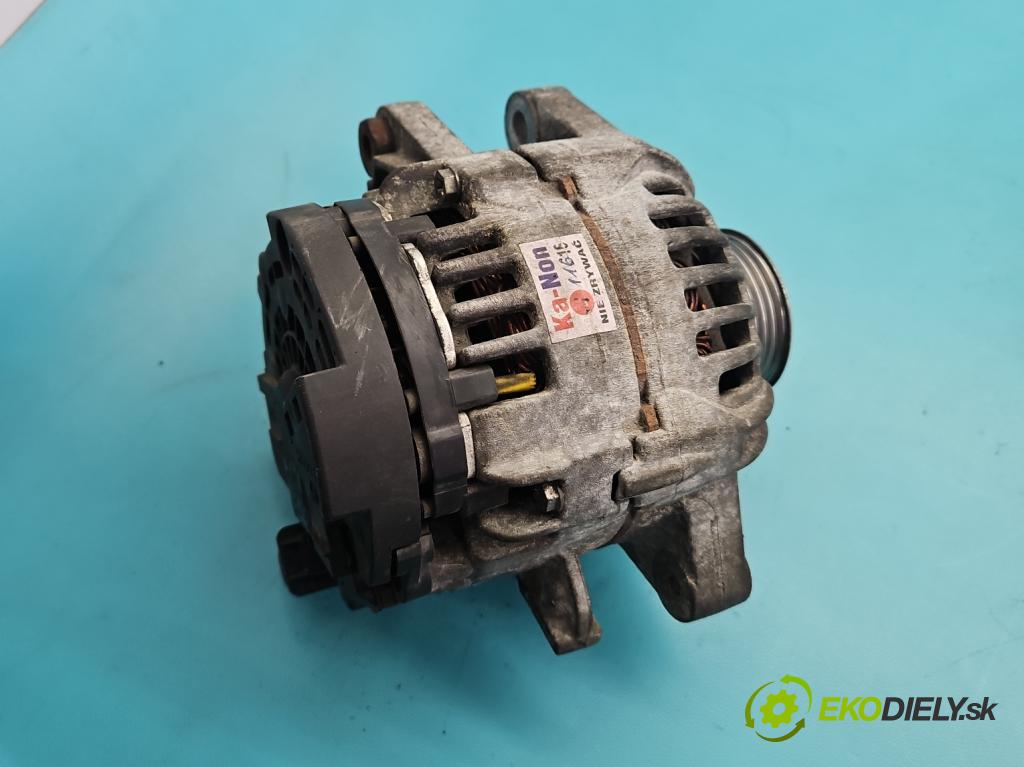 Toyota Yaris II 2005-2011 1.0 vvti 69KM manual 51 kW 998 cm3 5- Alternator  (Alternátor)