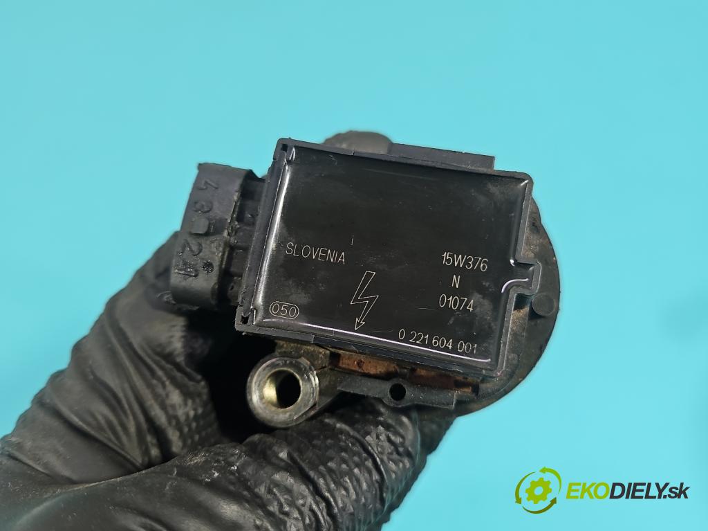 Volvo XC90 I 2002-2014 2.5 T 209KM automatic 154 kW 2521 cm3 5- cievka zapaľovacia 0221604001 (Zapaľovacia cievka)