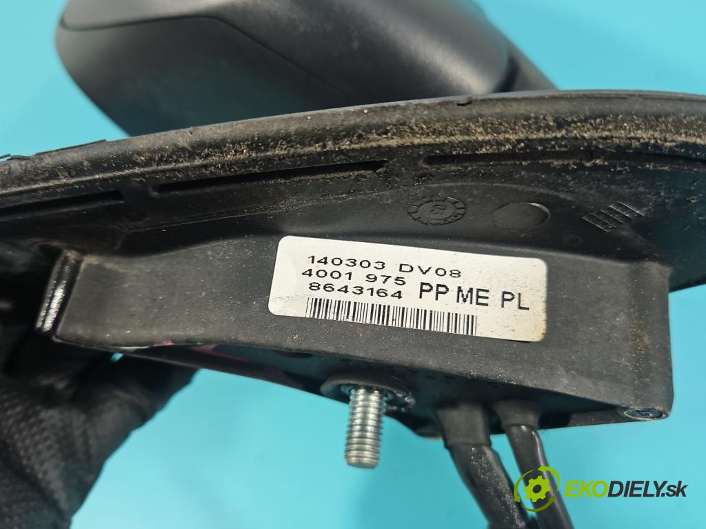 Volvo XC90 I 2002-2014 2.5 T 209KM automatic 154 kW 2521 cm3 5- zrkadlo ľavé 8643164 (Kľučka dverí ostatné)