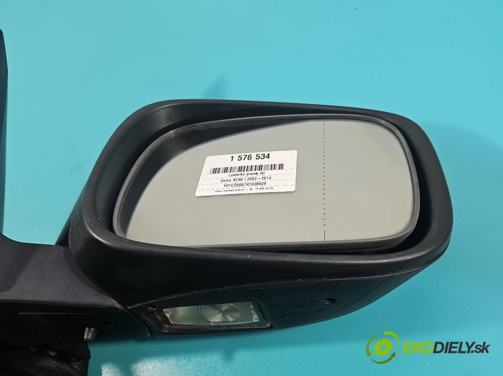 Volvo XC90 I 2002-2014 2.5 T 209KM automatic 154 kW 2521 cm3 5- zrkadlo pravé  (Kľučka dverí ostatné)