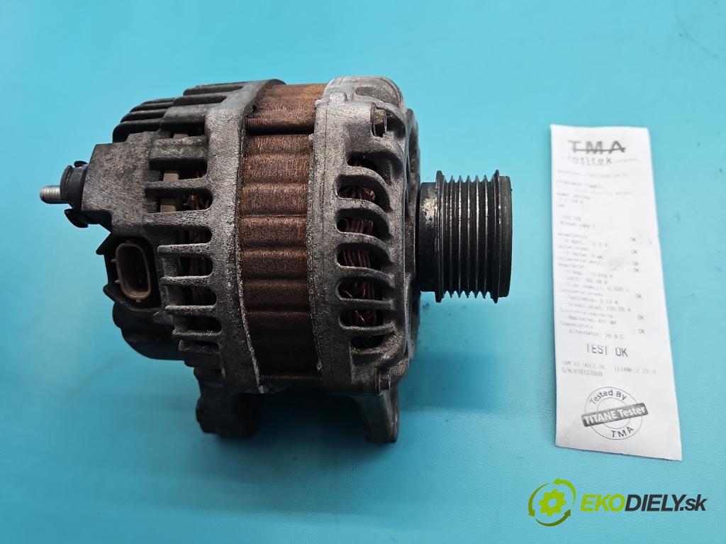 Nissan Juke I 2010-2019 1.5 dci K9K 110 HP manual 81 kW 1461 cm3 5- Alternator A3TJ4081ZE (Alternátor)