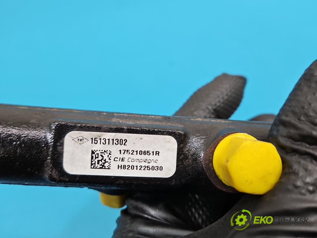 Nissan Juke I 2010-2019 1.5 dci K9K 110 HP manual 81 kW 1461 cm3 5- lišta vstrekovacia 175210651R (Vstrekovacia lišta)