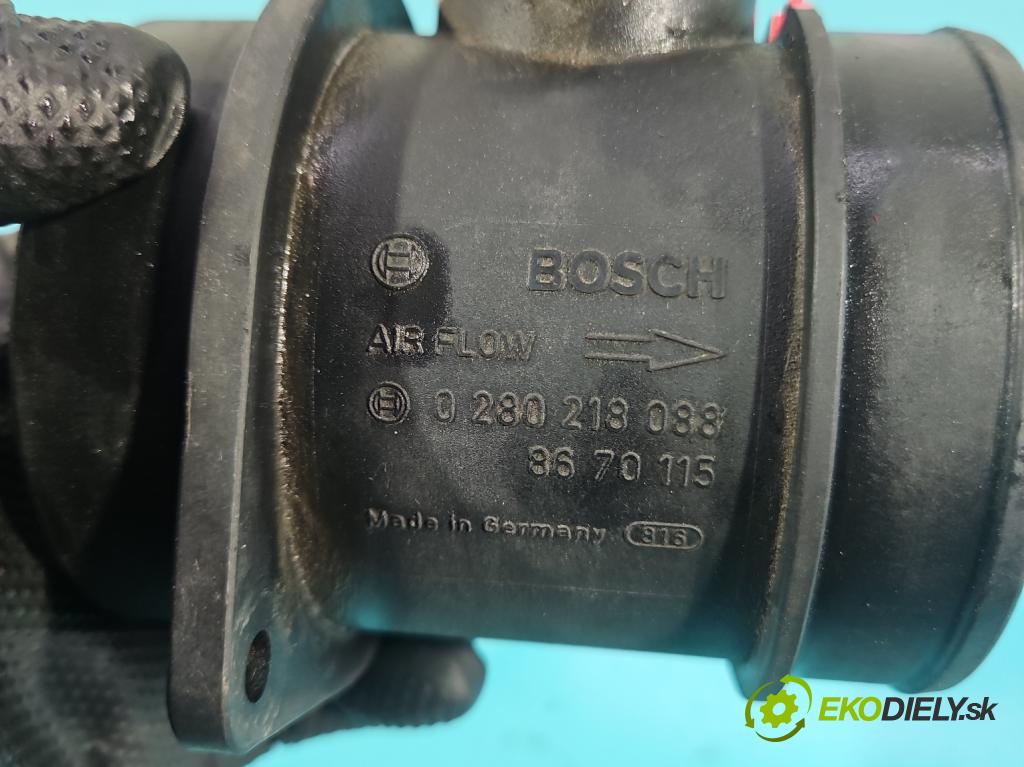 Volvo XC90 I 2002-2014 2.5 T 209KM automatic 154 kW 2521 cm3 5- průtokoměr: 0280218088 (Váha vzduchu)