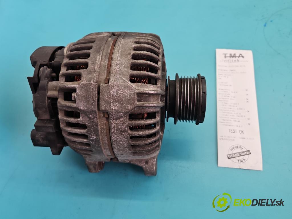Vw Passat B6 2005-2010 2.0 TSI 200 HP manual 147 kW 1984 cm3 4- Alternator 06F903023F (Alternátor)