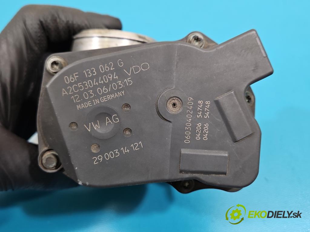 Vw Passat B6 2005-2010 2.0 TSI 200 HP manual 147 kW 1984 cm3 4- klapka 06F133062G (Škrtiaca klapka)