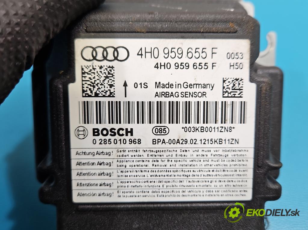 Audi A8 D4 2009-2017 2.0 TFSI 211KM automatic 155 kW 1984 cm3 4- riadiaca jednotka vankúše: 4H0959655F