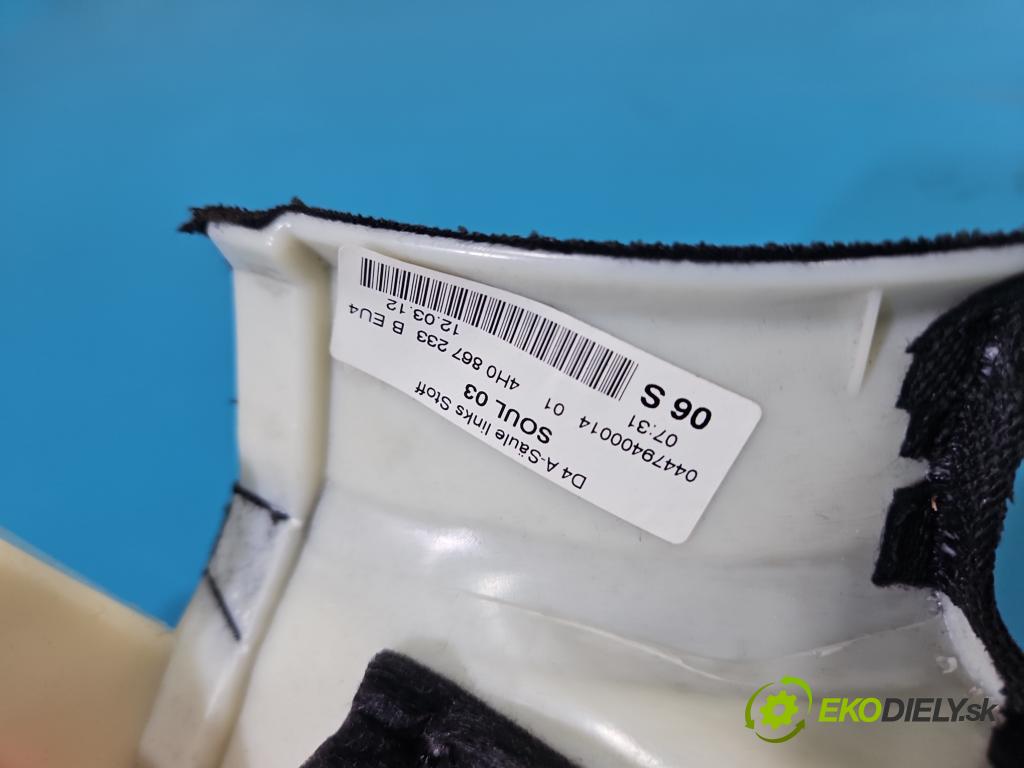 Audi A8 D4 2009-2017 2.0 TFSI 211KM automatic 155 kW 1984 cm3 4- kryt plast 4H0867233B