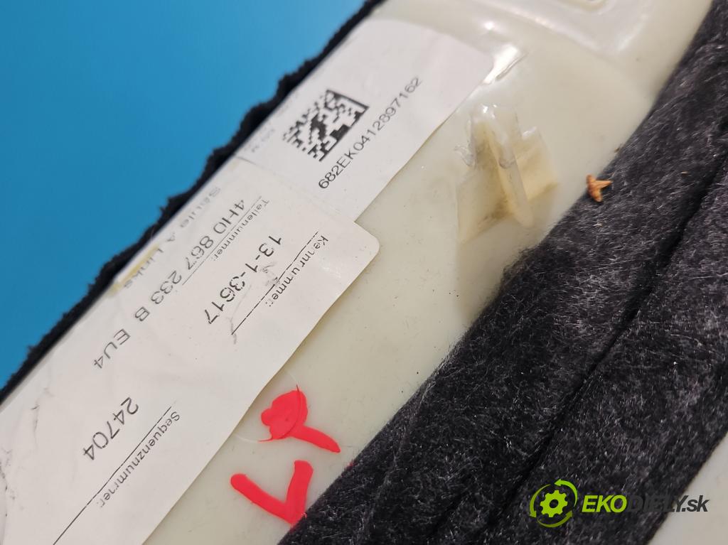 Audi A8 D4 2009-2017 2.0 TFSI 211KM automatic 155 kW 1984 cm3 4- kryt plast 4H0867233B