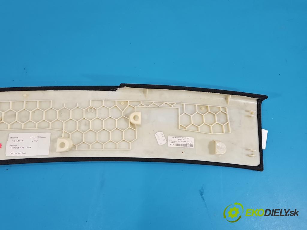 Audi A8 D4 2009-2017 2.0 TFSI 211KM automatic 155 kW 1984 cm3 4- kryt plast 4H0868438