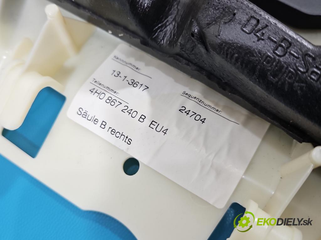 Audi A8 D4 2009-2017 2.0 TFSI 211KM automatic 155 kW 1984 cm3 4- kryt plast 4H0867294A