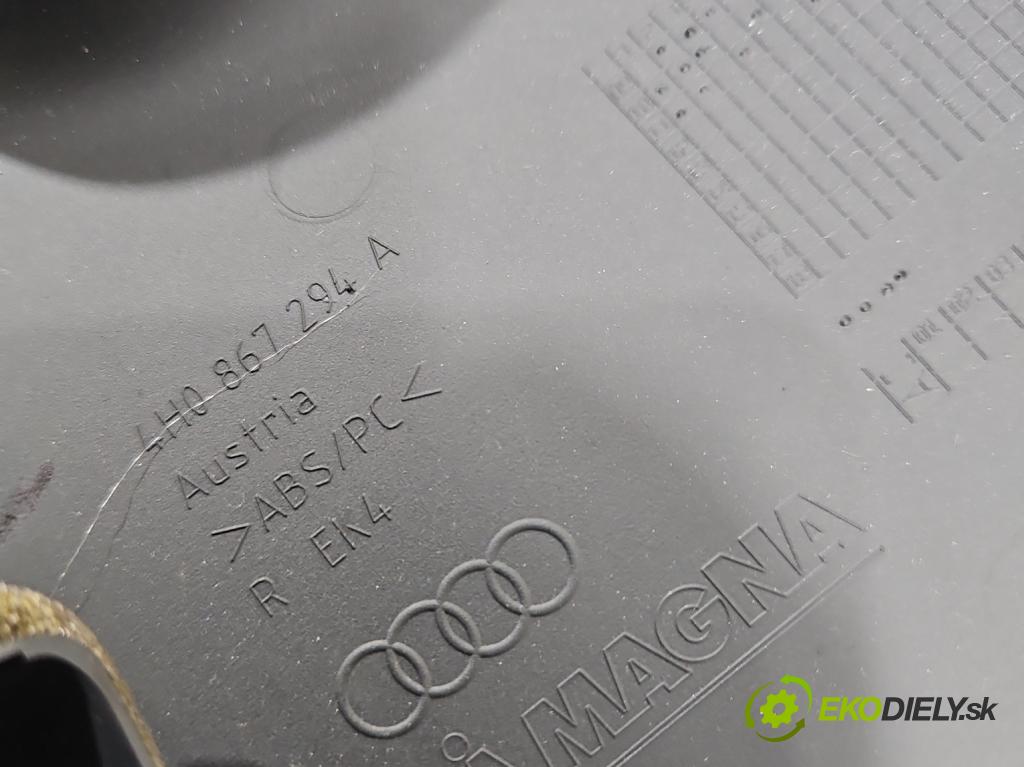 Audi A8 D4 2009-2017 2.0 TFSI 211KM automatic 155 kW 1984 cm3 4- kryt plast 4H0867294A