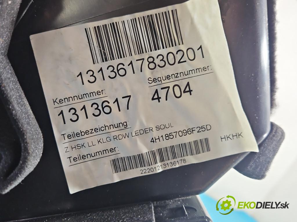 Audi A8 D4 2009-2017 2.0 TFSI 211KM automatic 155 kW 1984 cm3 4- kastlík 4H1857096F