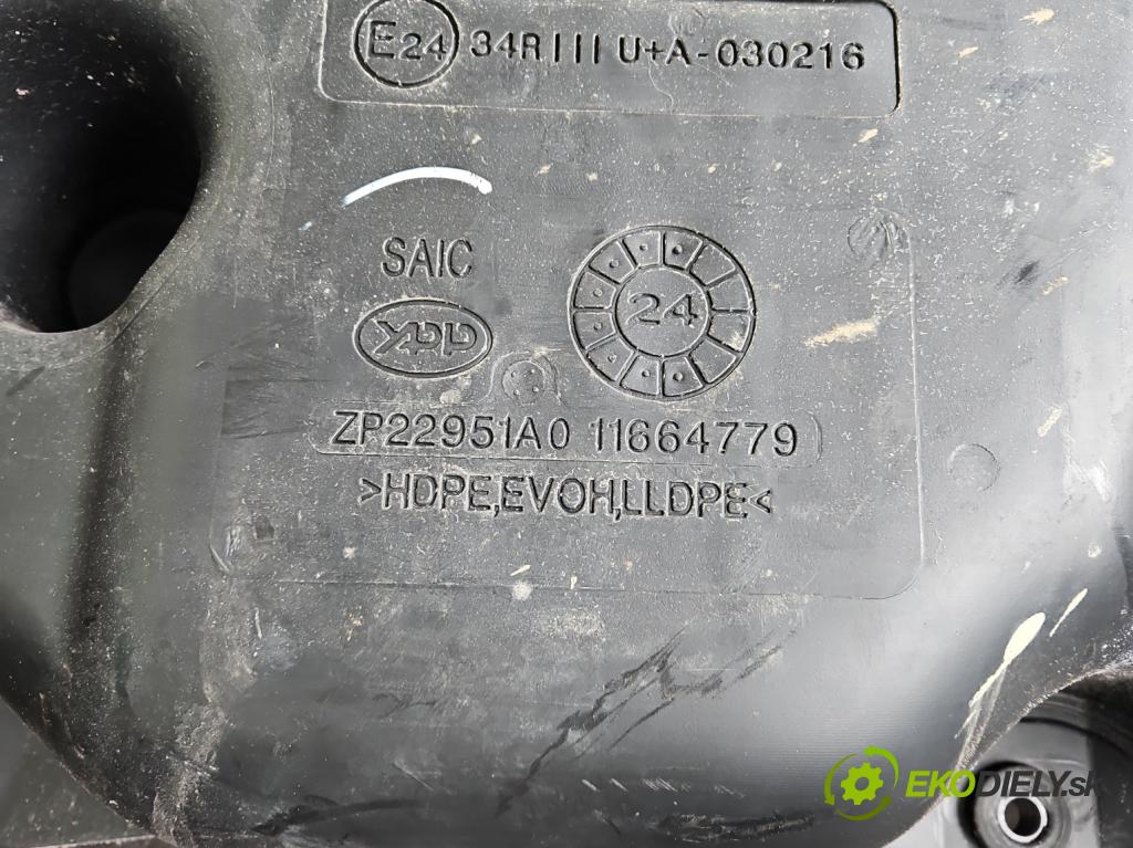 MG MG3  24- 1.5 16V 116 HP manual 85 kW 1495 cm3 5- Nádrž: palivo  (Palivová nádrž)