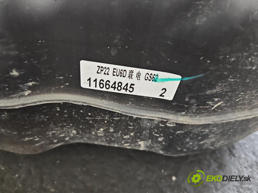 MG MG3  24- 1.5 16V 116 HP manual 85 kW 1495 cm3 5- Nádrž: palivo  (Palivová nádrž)