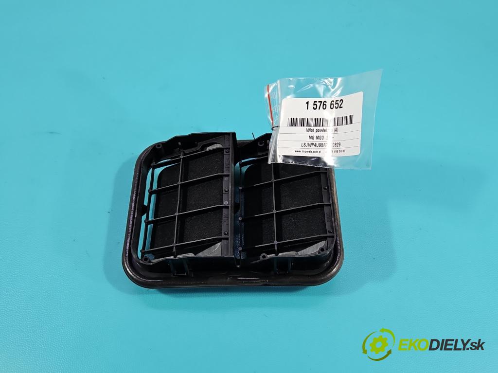 MG MG3  24- 1.5 16V 116 HP manual 85 kW 1495 cm3 5- Vstup: vzduchu