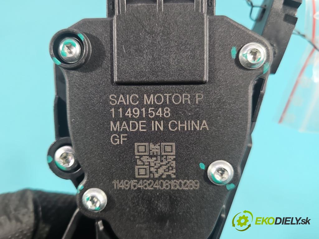 MG MG3  24- 1.5 16V 116 hp manual 85 kW 1495 cm3 5- pedal plyn: potenciometr: 11491548