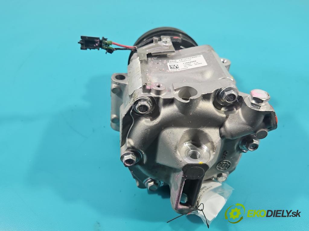 MG MG3  24- 1.5 16V 116 HP manual 85 kW 1495 cm3 5- Kompresor: klimatizácie 11604999 (Kompresor klimatizácie)