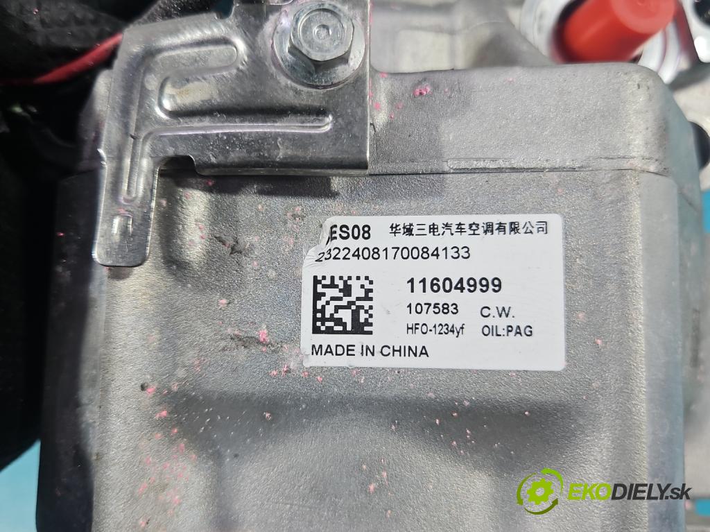 MG MG3  24- 1.5 16V 116 HP manual 85 kW 1495 cm3 5- Kompresor: klimatizácie 11604999 (Kompresor klimatizácie)