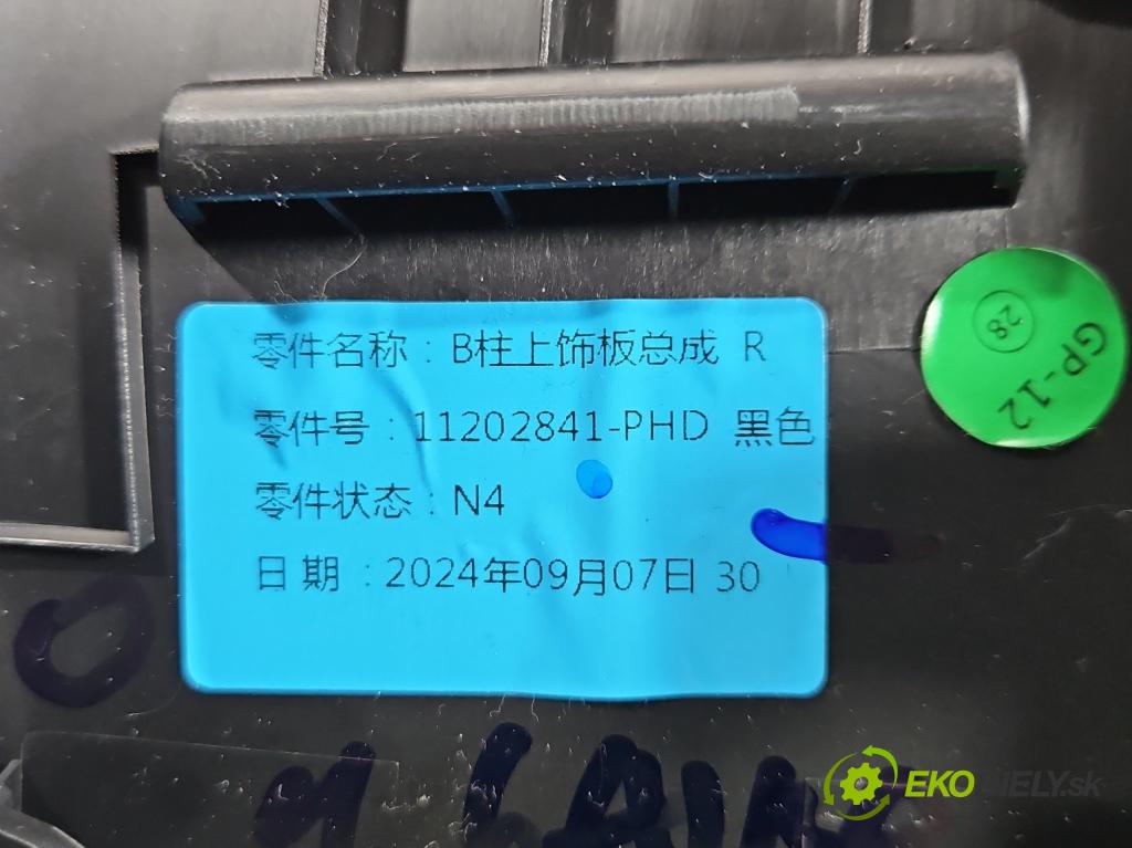 MG MG3  24- 1.5 16V 116 HP manual 85 kW 1495 cm3 5- kryt plast 11202841