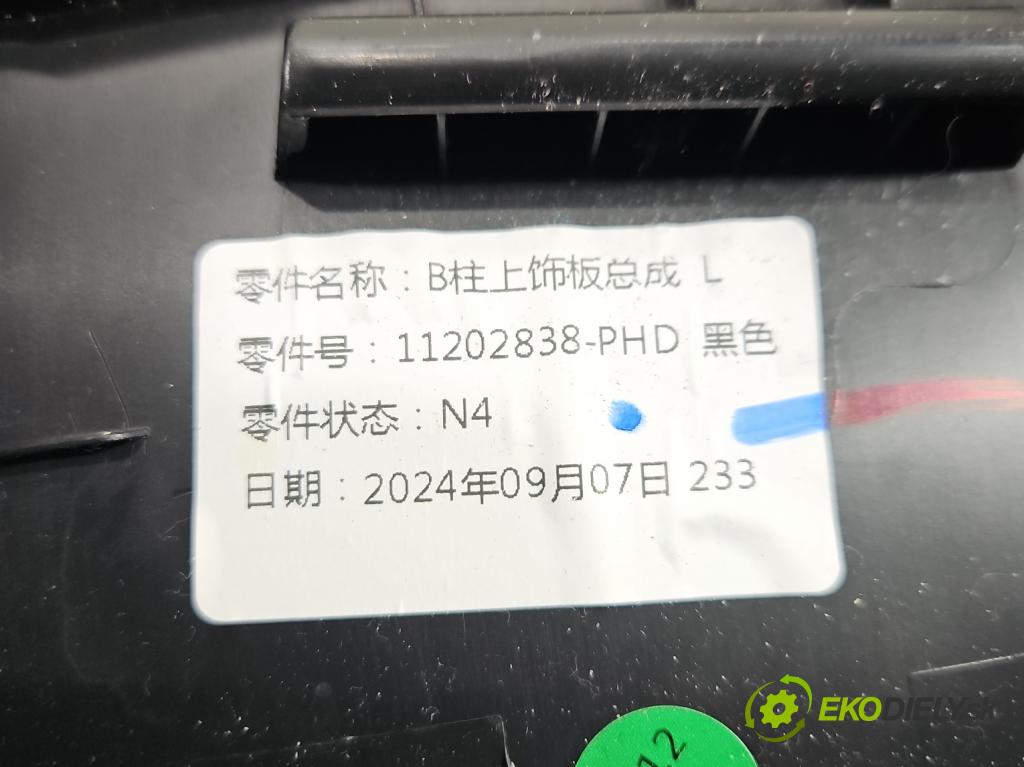 MG MG3  24- 1.5 16V 116 HP manual 85 kW 1495 cm3 5- kryt plast 11202838