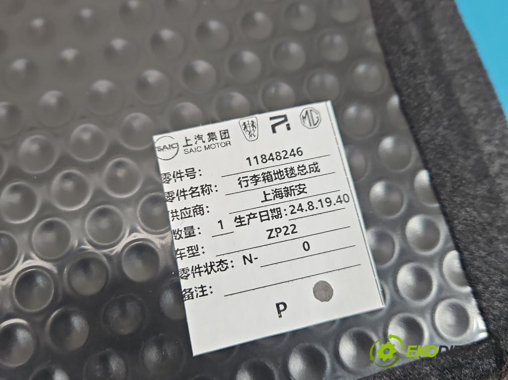 MG MG3  24- 1.5 16V 116 HP manual 85 kW 1495 cm3 5- koberec do auta kufra: 11848246