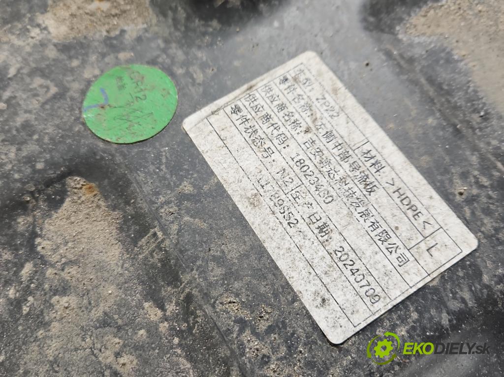 MG MG3  24- 1.5 16V 116 HP manual 85 kW 1495 cm3 5- kryt plast 18023480