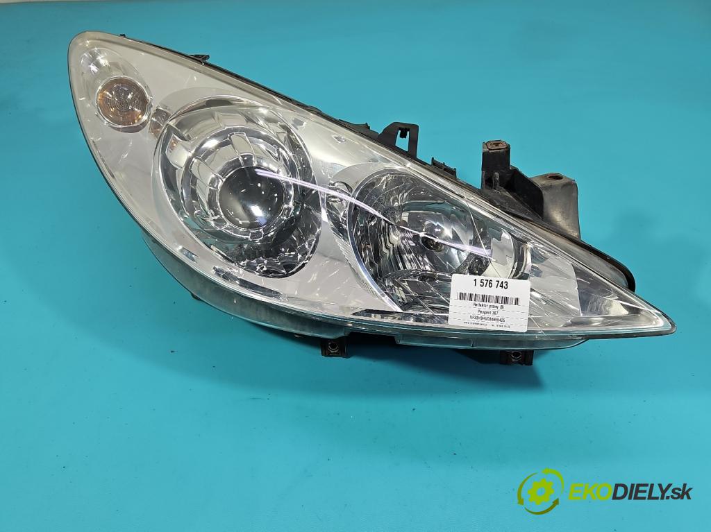 Peugeot 307 1.6 hdi 90 HP manual 66 kW 1560 cm3 5- Reflektor: pravý 9681832980-00 (Svetlo predné pravé)