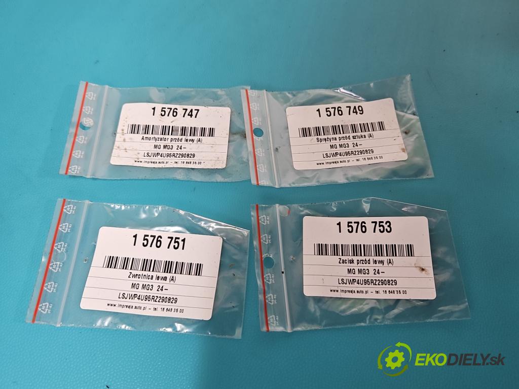 MG MG3  24- 1.5 16V 116 HP manual 85 kW 1495 cm3 5- tlmič predné ľavý 11510484 (Kľučka dverí ostatné)