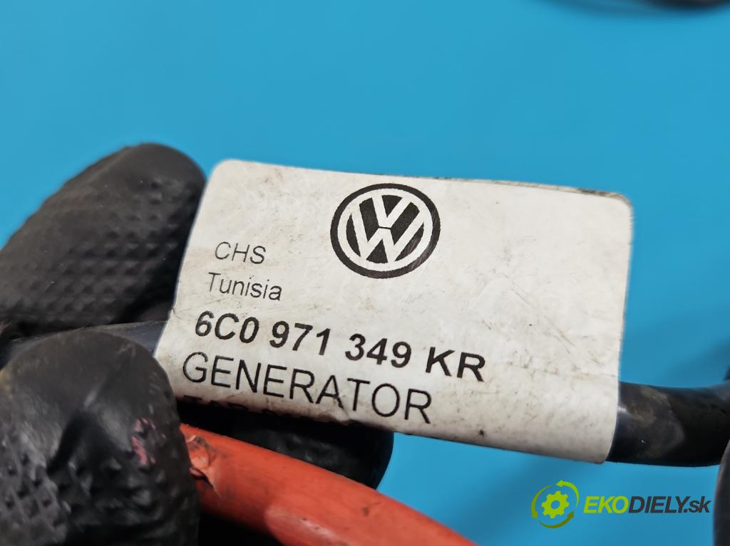 Skoda Fabia III 2014- 2021 1.0 TSI 95 HP manual 70 kW 999 cm3 5- kontakt plusová 6C0971349KR