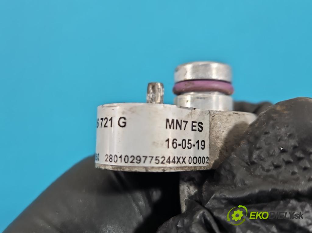 Skoda Fabia III 2014- 2021 1.0 TSI 95 HP manual 70 kW 999 cm3 5- rúrka klimatizácie 6C0816721G