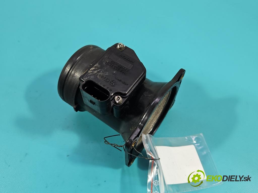 Vw Golf IV 1997-2003 1.6 SR 101 hp manual 74 kW 1595 cm3 5- váha vzduchu 06A906461B (Snímač hmotnosti vzduchu)