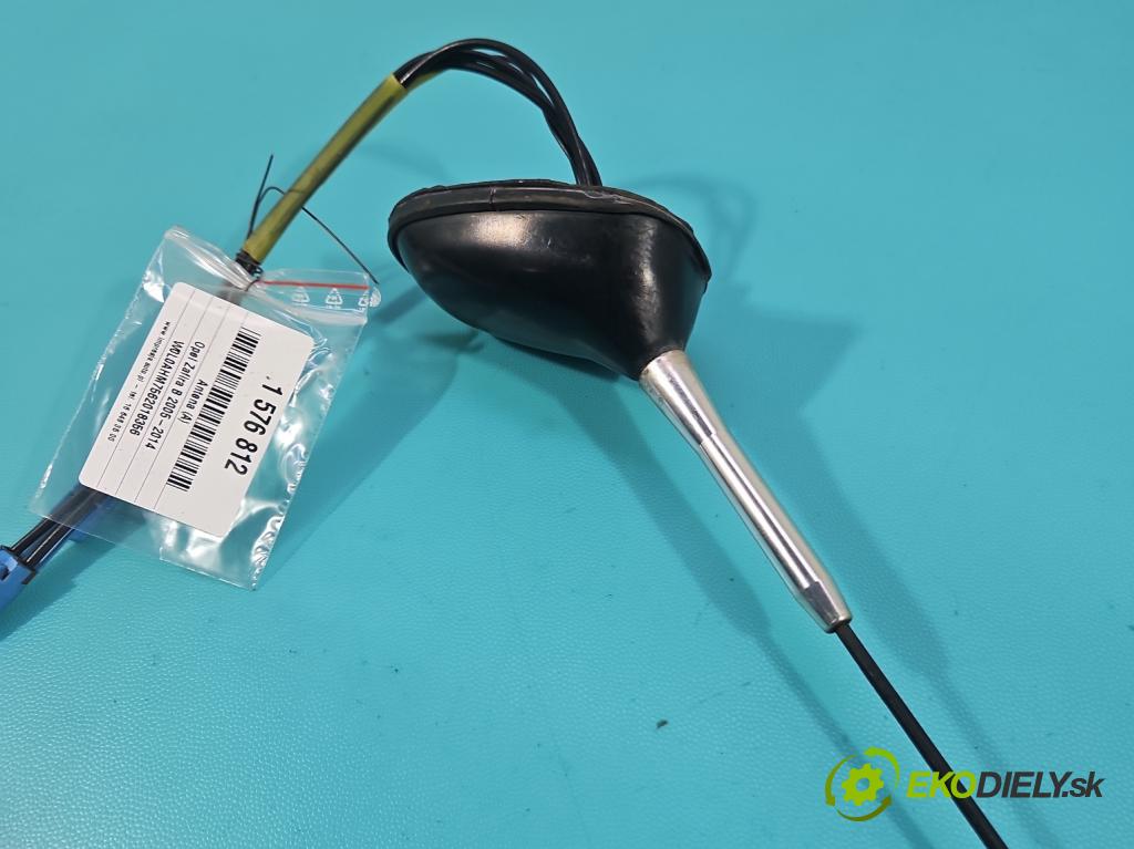 Opel Zafira B 2005-2014 1.9 cdti 150 hp manual 110 kW 1910 cm3 5- Antena