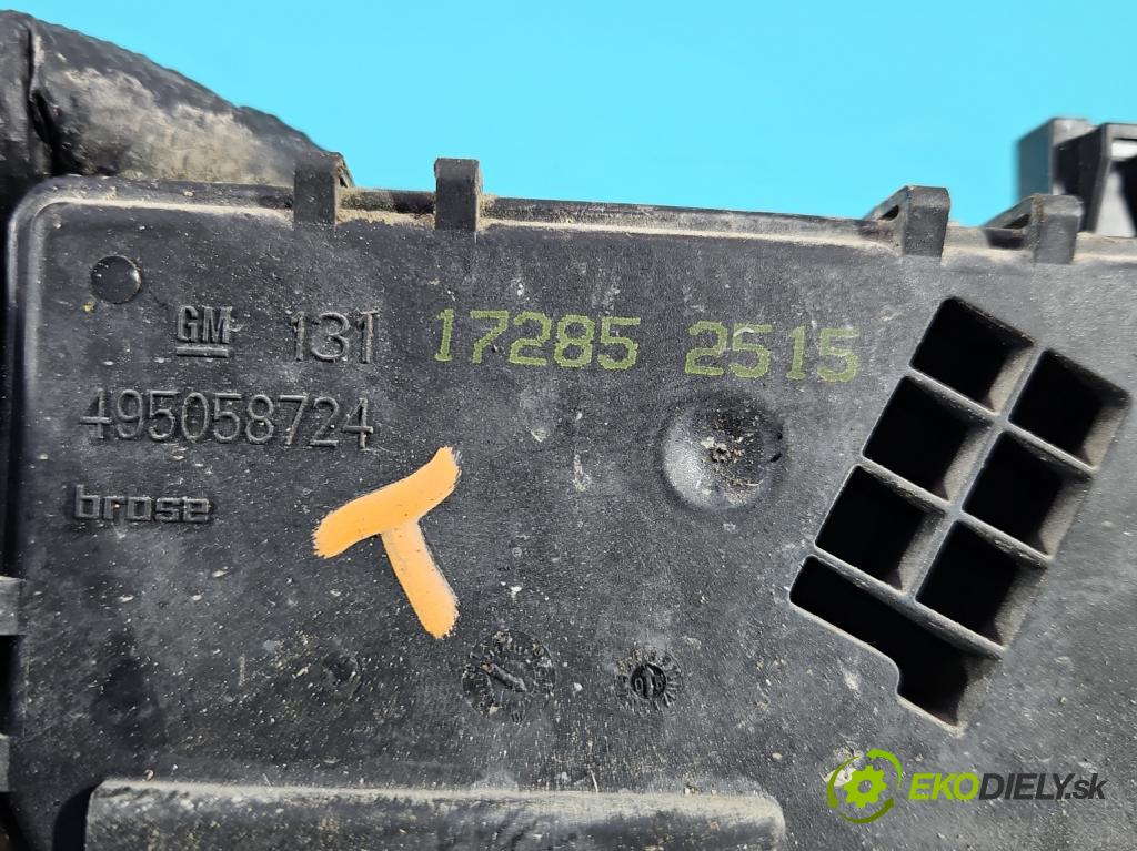 Opel Zafira B 2005-2014 1.9 cdti 150 HP manual 110 kW 1910 cm3 5- zámok kufrové dvere zadné 495058724