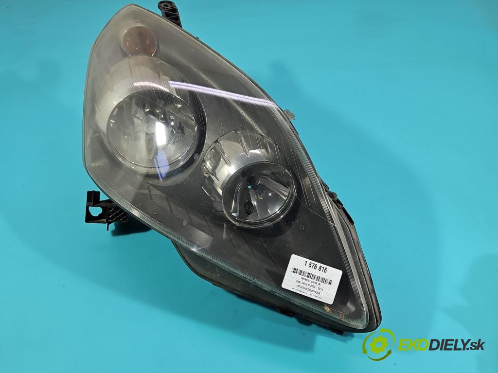 Opel Zafira B 2005-2014 1.9 cdti 150 hp manual 110 kW 1910 cm3 5- světlo pravý 24451053RH (Pravé přední světlo)