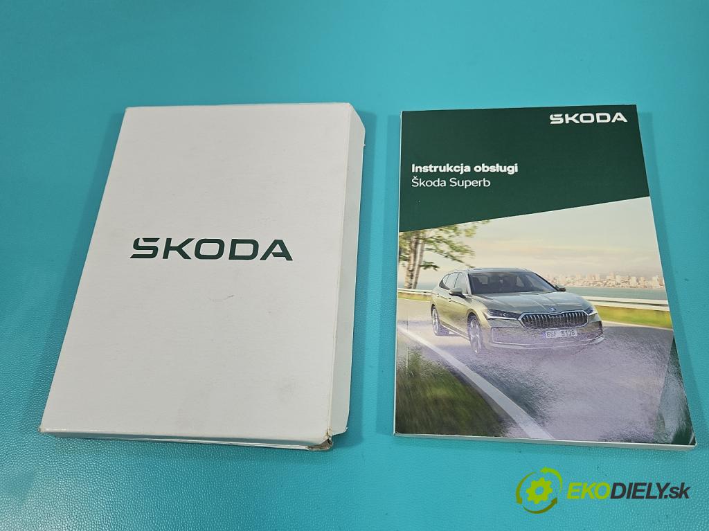 Skoda Superb IV 2023- 2.0 TDI 150 hp automatic 110 kW 1968 cm3 5- Návod 