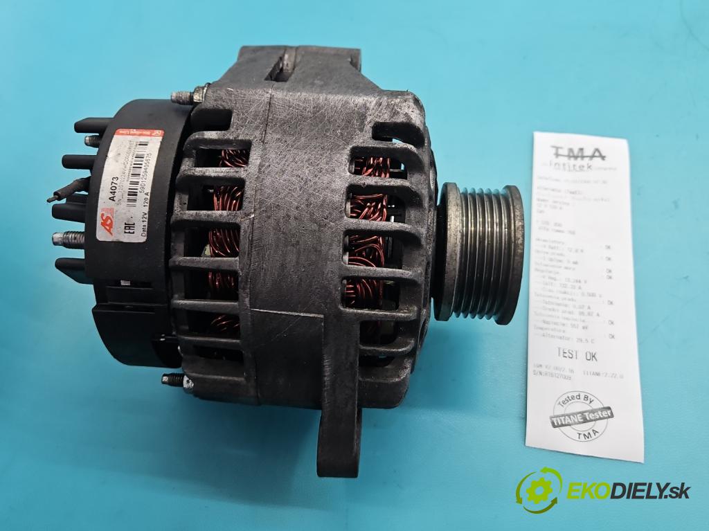 Alfa romeo 159 1.9 jtd 150 HP manual 110 kW 1910 cm3 4- Alternator  (Alternátor)