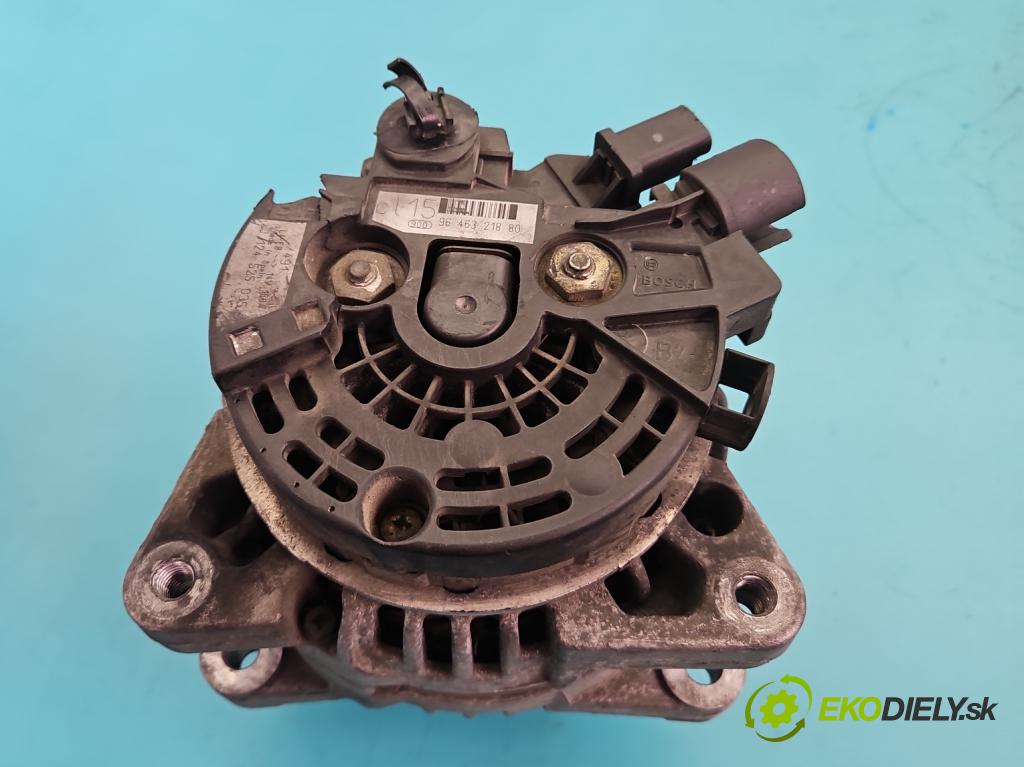 Peugeot 307 1.6 hdi 90 HP manual 66 kW 1560 cm3 5- Alternator 9646321880 (Alternátor)