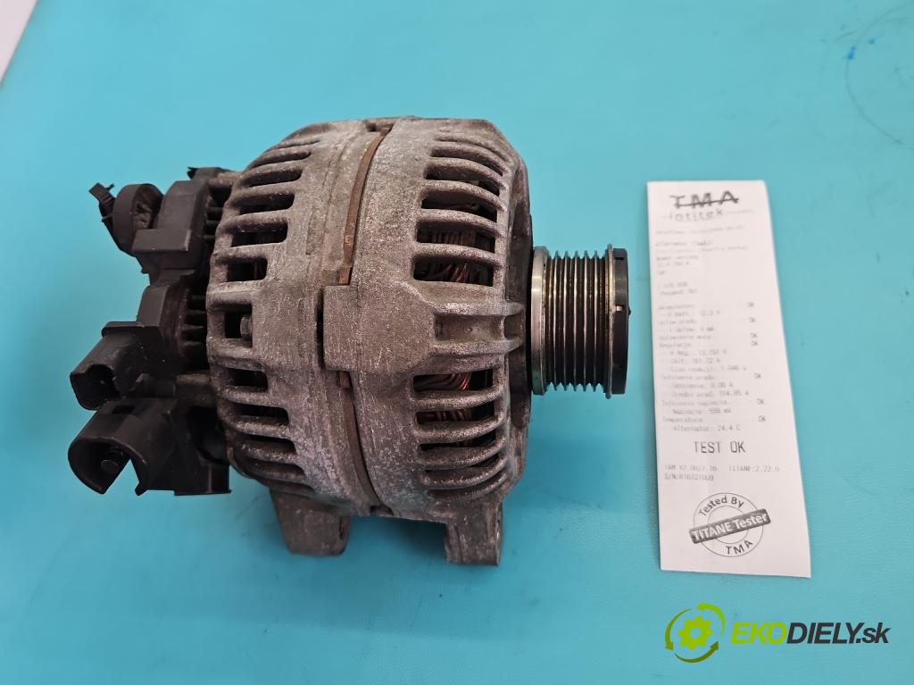 Peugeot 307 1.6 hdi 90 HP manual 66 kW 1560 cm3 5- Alternator 9646321880 (Alternátor)