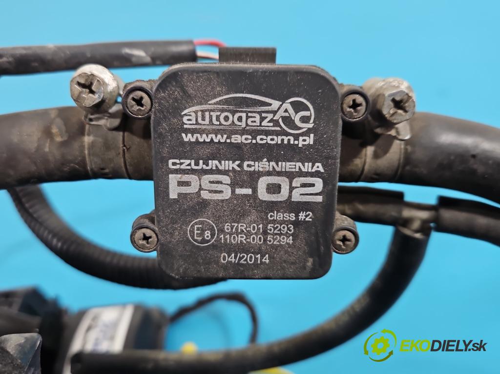 Chevrolet Aveo T200 2003-2008 1.4 8V 83 HP manual 61 kW 1399 cm3 5- inštalácia LPG