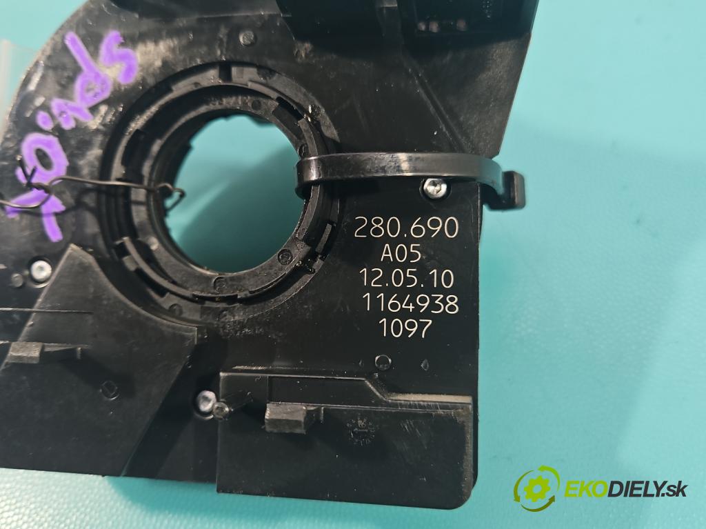 Seat Ibiza IV 6J 2008-2017 1.4 16V 86 HP manual 63 kW 1390 cm3 5- Páska: airbag 279948 (Airbag)