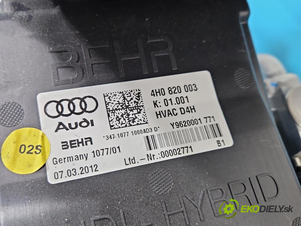 Audi A8 D4 2009-2017 2.0 TFSI 211KM automatic 155 kW 1984 cm3 4- ventilátor vzduchu 8R0820021