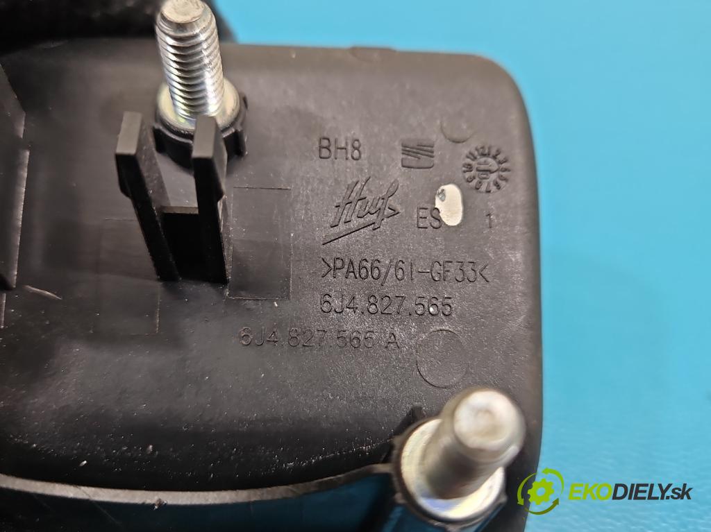 Seat Ibiza IV 6J 2008-2017 1.4 16V 86 HP manual 63 kW 1390 cm3 5- rukoväť kufrové dvere zadné 6J4827565